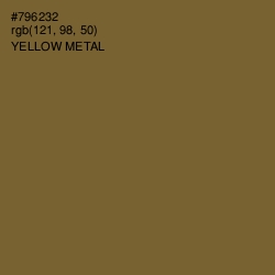 #796232 - Yellow Metal Color Image