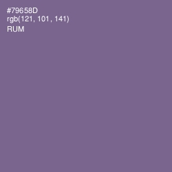 #79658D - Rum Color Image