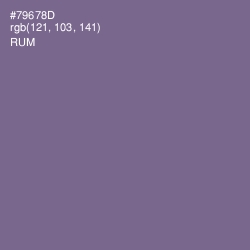 #79678D - Rum Color Image