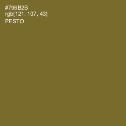 #796B2B - Pesto Color Image