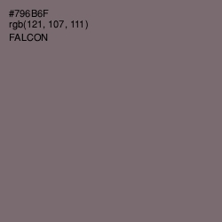 #796B6F - Falcon Color Image