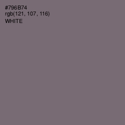 #796B74 - Fedora Color Image