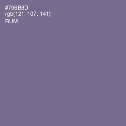 #796B8D - Rum Color Image