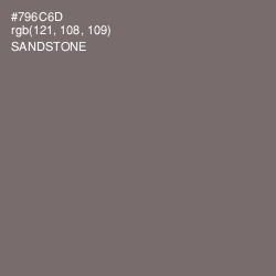 #796C6D - Sandstone Color Image