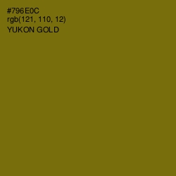 #796E0C - Yukon Gold Color Image