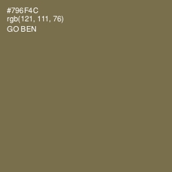 #796F4C - Go Ben Color Image