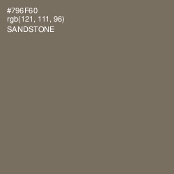 #796F60 - Sandstone Color Image