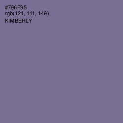 #796F95 - Kimberly Color Image