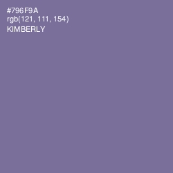 #796F9A - Kimberly Color Image