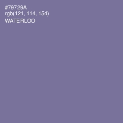 #79729A - Waterloo  Color Image