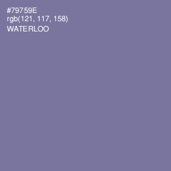 #79759E - Waterloo  Color Image