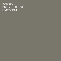 #79766C - Limed Ash Color Image
