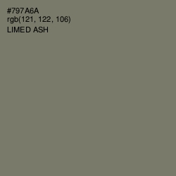 #797A6A - Limed Ash Color Image