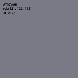 #797A85 - Jumbo Color Image