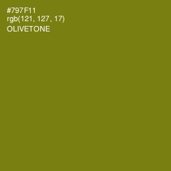 #797F11 - Olivetone Color Image