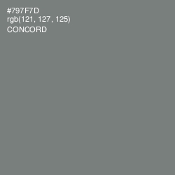 #797F7D - Concord Color Image