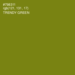 #798311 - Trendy Green Color Image