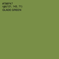 #798F47 - Glade Green Color Image