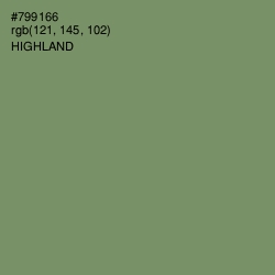 #799166 - Highland Color Image