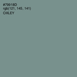 #79918D - Oxley Color Image