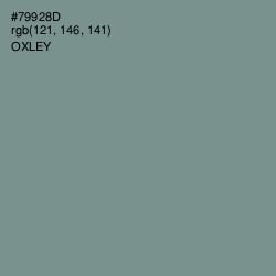 #79928D - Oxley Color Image