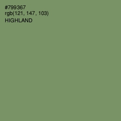 #799367 - Highland Color Image