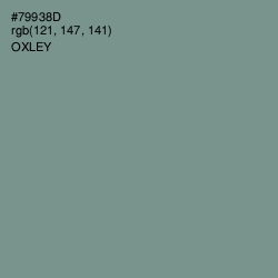 #79938D - Oxley Color Image