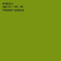 #799512 - Trendy Green Color Image