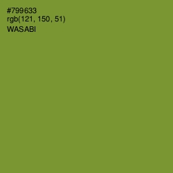 #799633 - Wasabi Color Image