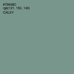 #79968C - Oxley Color Image