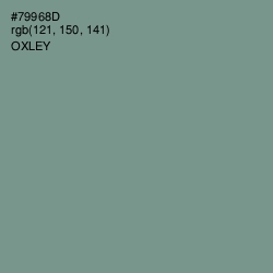 #79968D - Oxley Color Image