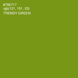 #799717 - Trendy Green Color Image