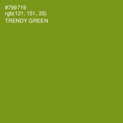 #799719 - Trendy Green Color Image