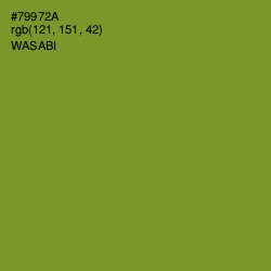 #79972A - Wasabi Color Image