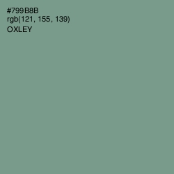 #799B8B - Oxley Color Image