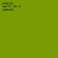 #799C04 - Limeade Color Image