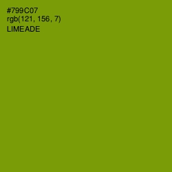 #799C07 - Limeade Color Image