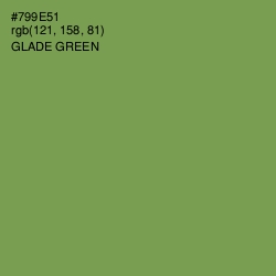 #799E51 - Glade Green Color Image