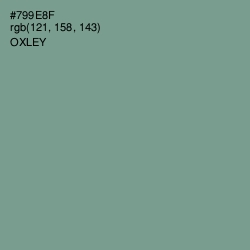 #799E8F - Oxley Color Image