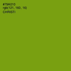 #79A010 - Christi Color Image