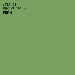 #79A161 - Fern Color Image
