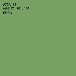 #79A165 - Fern Color Image