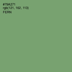 #79A271 - Fern Color Image