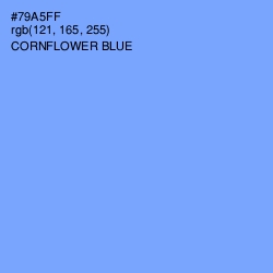 #79A5FF - Cornflower Blue Color Image