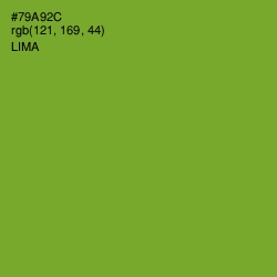 #79A92C - Lima Color Image