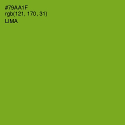 #79AA1F - Lima Color Image