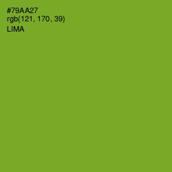 #79AA27 - Lima Color Image