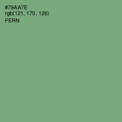 #79AA7E - Fern Color Image