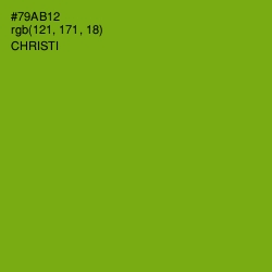 #79AB12 - Christi Color Image