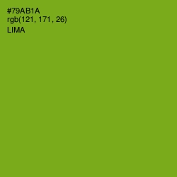 #79AB1A - Lima Color Image